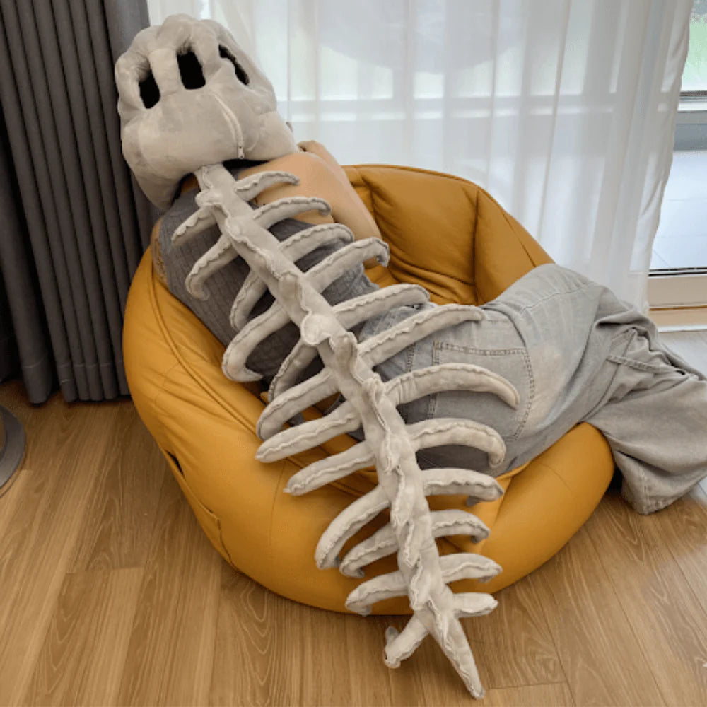 Skeleton Plush Dino Outfit