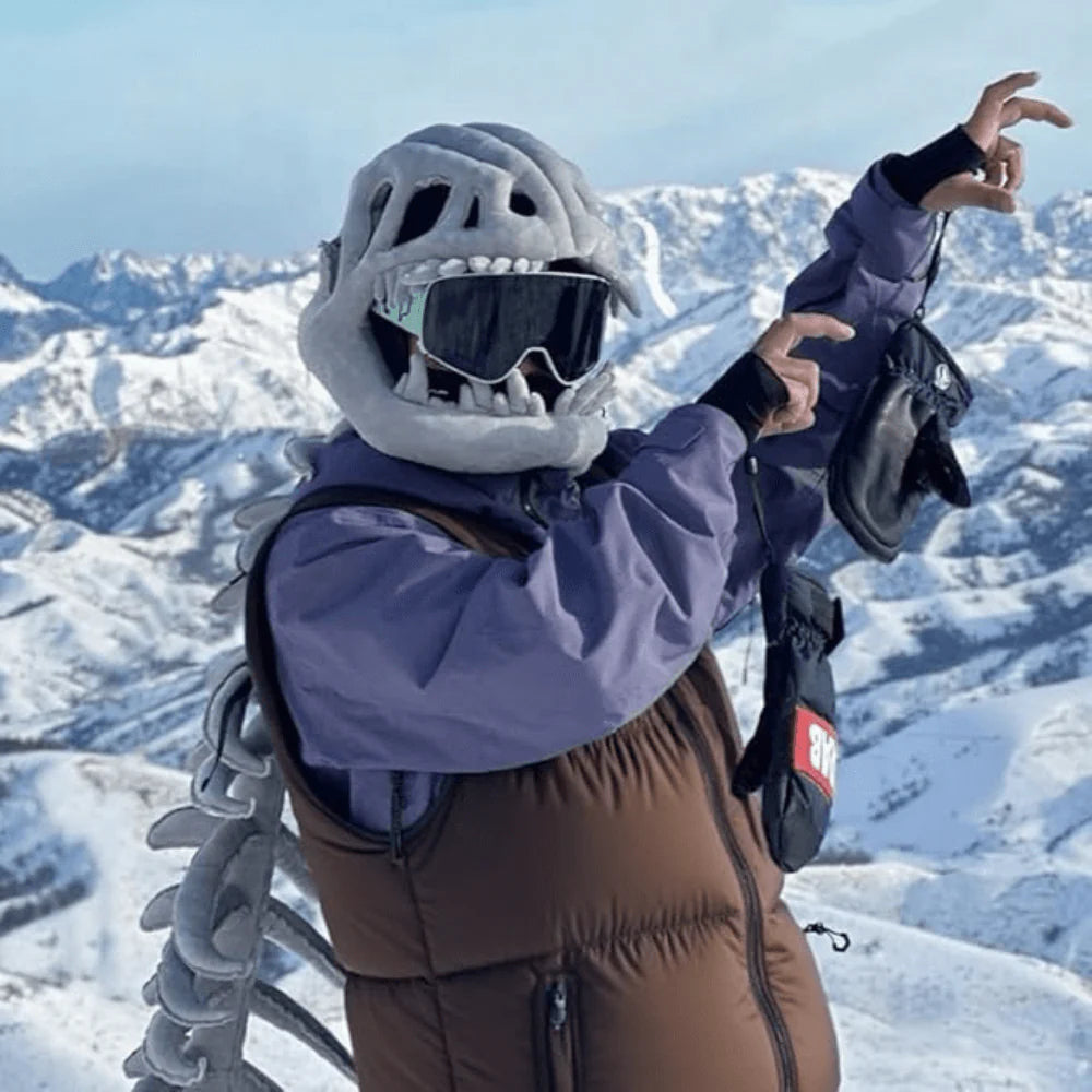 Skeleton Plush Dino Outfit